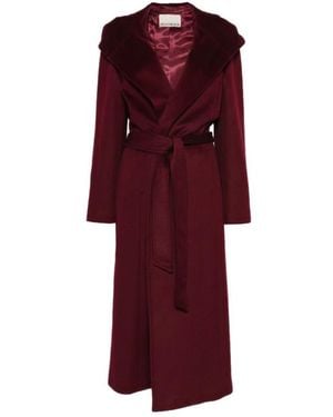 Pennyblack Jassen ,Rood ,Gevoerde Jas Met Riem