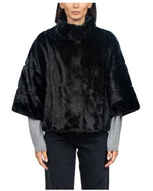 Zoe Faux Fur & Shearling Jackets - Negro