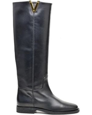 Via Roma 15 High Boots - Grey