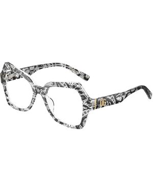 Dolce & Gabbana Glasses - Metallic