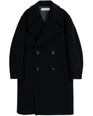 sunflower Double-Breasted Coats - Black