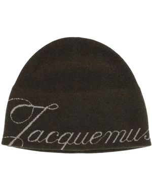 Jacquemus The Atelier Beanie - Schwarz