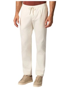 Brooks Brothers Straight Trousers - Natural