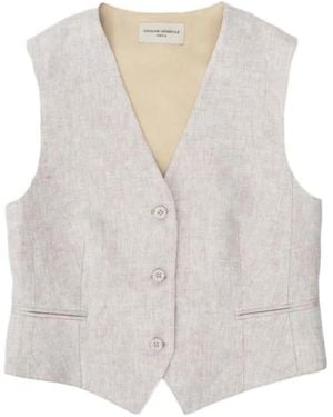 Officine Generale Waistcoats - White