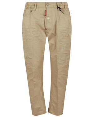 DSquared² Broeken ,Katoen Distressed Broeken - Naturel