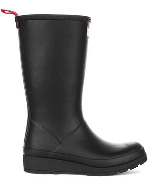 HUNTER Play Tall Regenlaarzen - Zwart