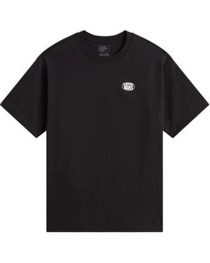 Vans Tops ,Zwart ,Katoen Oval Logo Loose Ss Tee