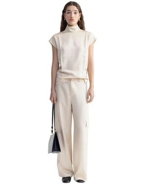 Aeron Wide Trousers - Neutro