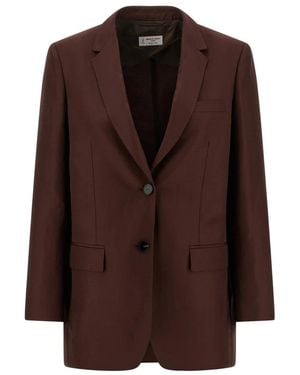 Alberto Biani America Blazer - Bruin