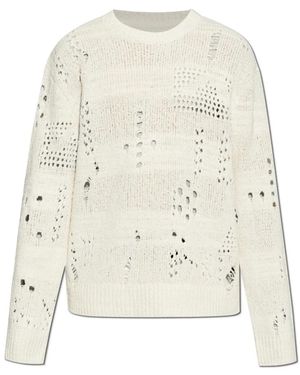 AllSaints Round-Neck Knitwear - Bianco