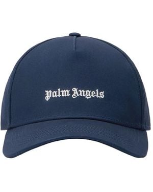 Palm Angels Classic Logo Cap - Blau