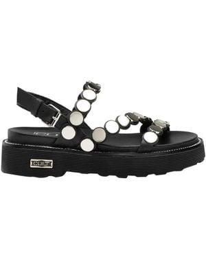 Cult Flat Sandals - Black