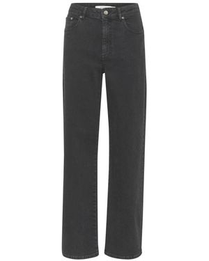 Gestuz Straight Jeans - Grey