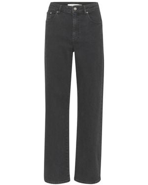 Gestuz Straight Jeans - Grey