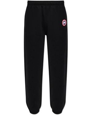Canada Goose Broeken ,Zwart ,Katoen Wander Trainingsbroeken