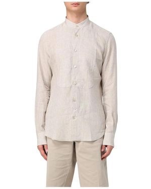 Eleventy Casual Shirts - Neutro
