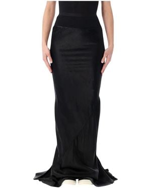 Rick Owens Maxi Skirts - Nero