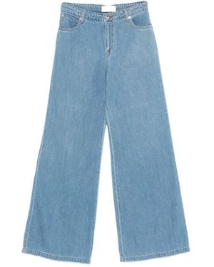 Ermanno Scervino Wide Jeans - Blue