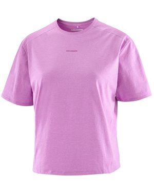 Salomon T-Shirts - Morado