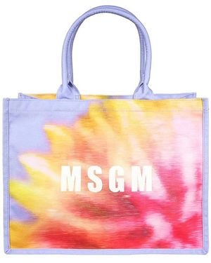MSGM Tote Bags - Rosa