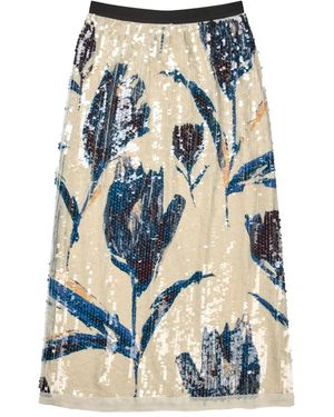 Munthe Midi Skirts - Blu