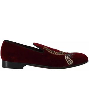 Dolce & Gabbana Loafers - Red