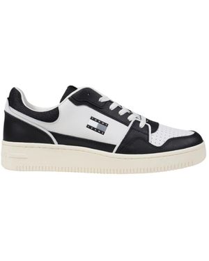 Tommy Hilfiger Retro Basket Sneakers Stilvoller Komfort - Blau