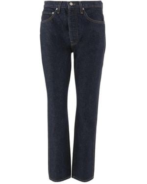 KHAITE Straight Jeans - Azul