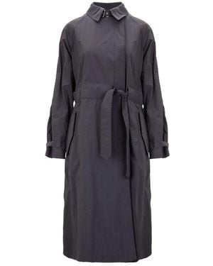 Fay Belted Coats - Blue