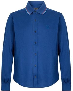 Paul & Shark Casual Shirts - Blue