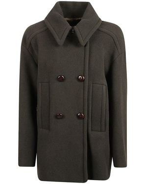 Isabel Marant Double-Breasted Coats - Zwart