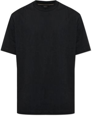 Brioni T-Shirts - Negro