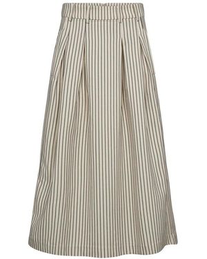 co'couture Midi Skirts - Gris