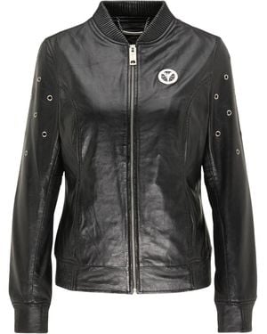 carlo colucci Bomber Jackets - Black