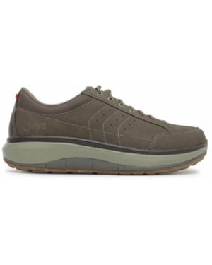 Joya Moderner Unifarben Erwachsene Sneaker - Grau