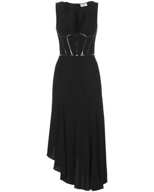 Elisabetta Franchi Midi Dresses - Negro