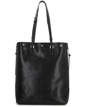 Dolce & Gabbana Tassen ,Zwart ,Leer Leren Tote Bag