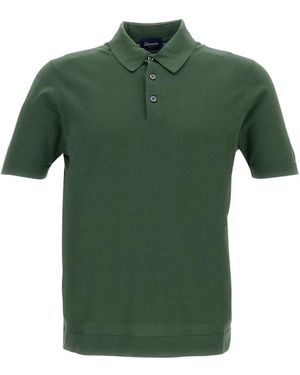 Drumohr Polo Shirts - Green