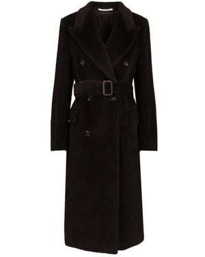 Tagliatore Josie Double-Breasted Jas - Zwart