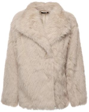 V73 Faux Fur & Shearling Jackets - Neutro