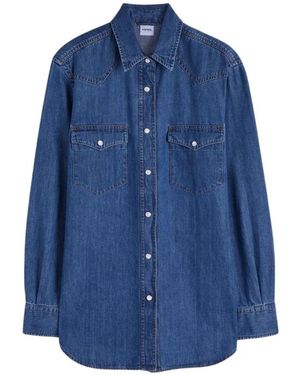 Aspesi Denim Shirts - Blue