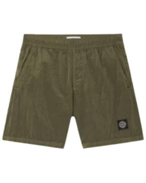 Stone Island Casual Shorts - Green
