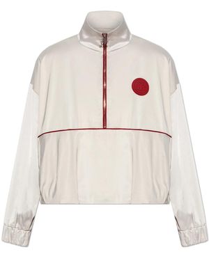 Gestuz Hoodies & Sweatvesten ,Polyester Gzbxgricky Track Jacket - Wit