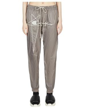 Rick Owens Straight Trousers - Grey
