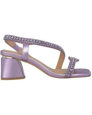 Alma En Pena. High Heel Sandals - Viola