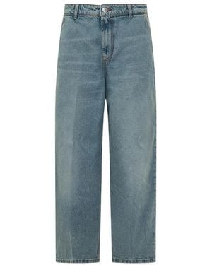 Ami Paris Wide Jeans - Azul