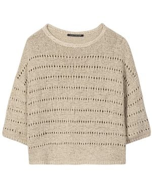 Luisa Cerano Round-Neck Knitwear - Neutro