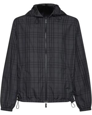 Burberry Light Jackets - Negro