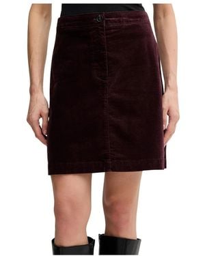 Marc O' Polo Mini Straight Skirt - Zwart