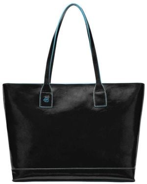 Piquadro Tote Bags - Black
